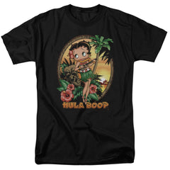 Betty Boop Hula Boop Ii Men's 18/1 Cotton Short-Sleeve T-Shirt