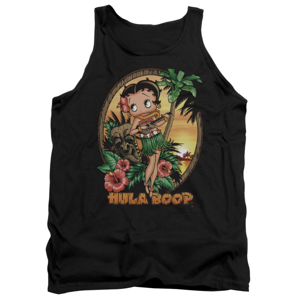 Betty Boop Hula Boop Ii Men's 18/1 Cotton Tank Top