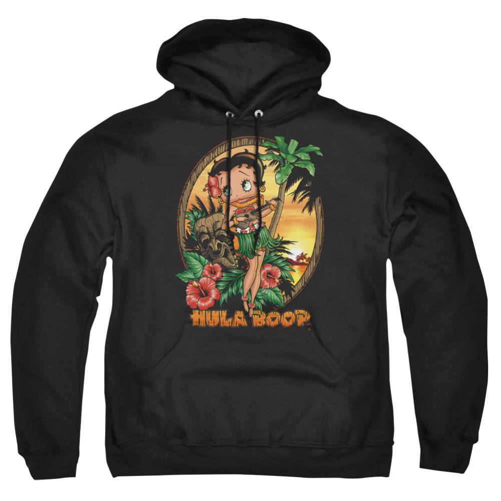 Betty Boop Hula Boop Ii Men's Pull-Over 75 25 Poly Hoodie