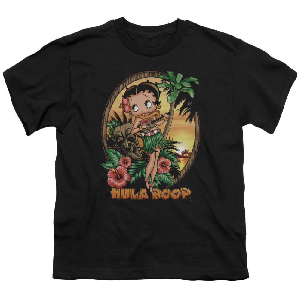 Betty Boop Hula Boop Ii Youth 18/1 100% Cotton Short-Sleeve T-Shirt