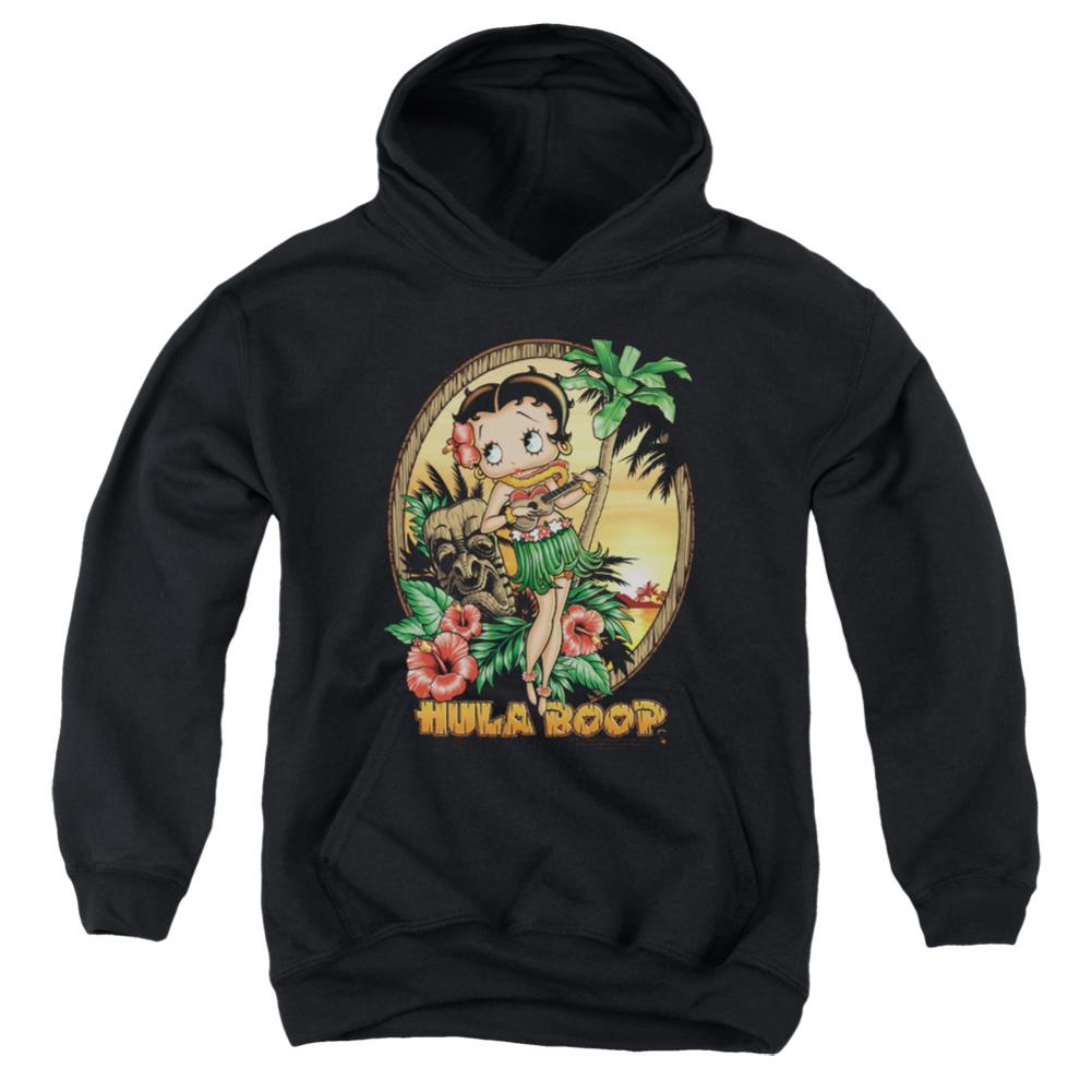 Betty Boop Hula Boop Ii Youth Cotton Poly Pull-Over Hoodie