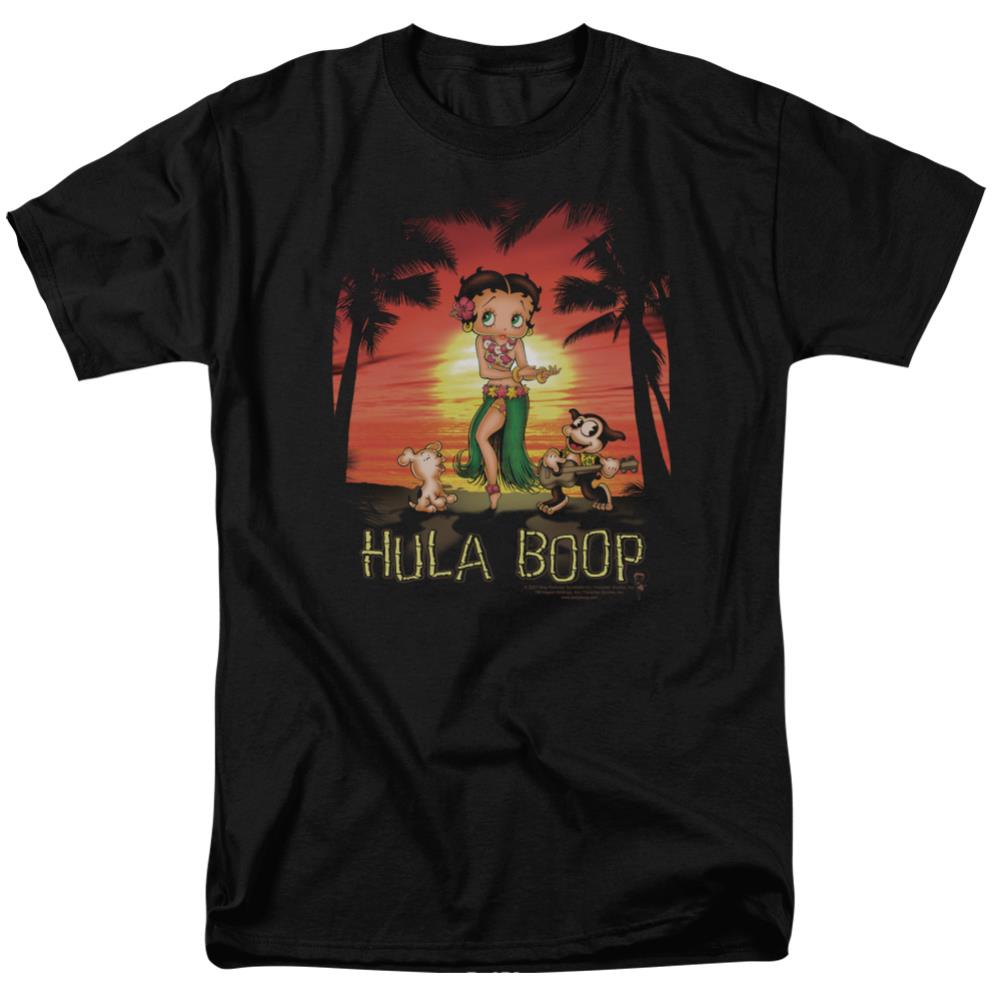 Betty Boop Hulaboop Men's 18/1 Cotton Short-Sleeve T-Shirt
