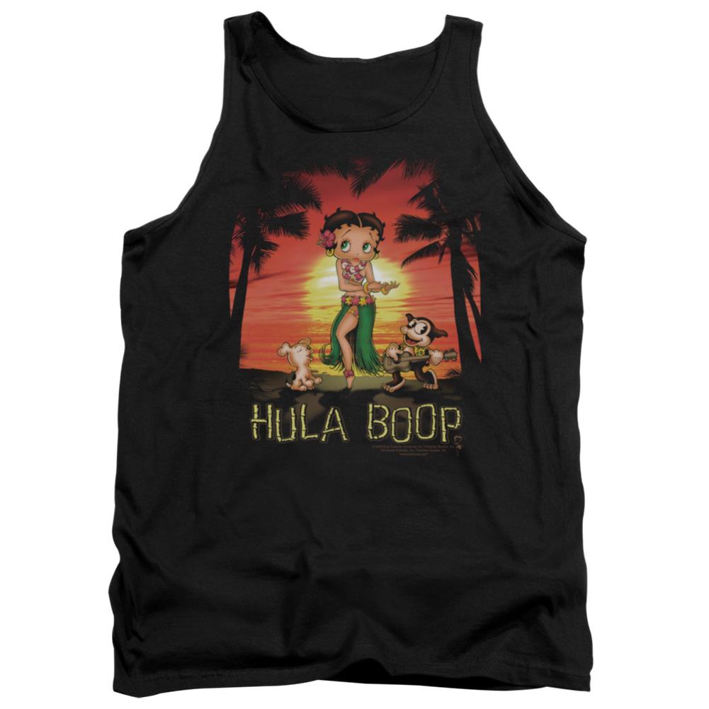 Betty Boop Hulaboop Men's 18/1 Cotton Tank Top