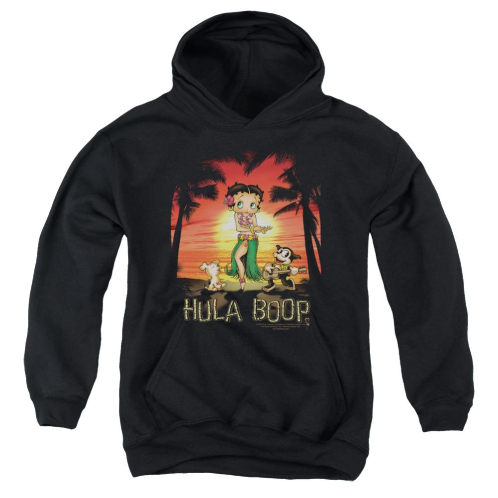 Betty Boop Hulaboop Youth Cotton Poly Pull-Over Hoodie