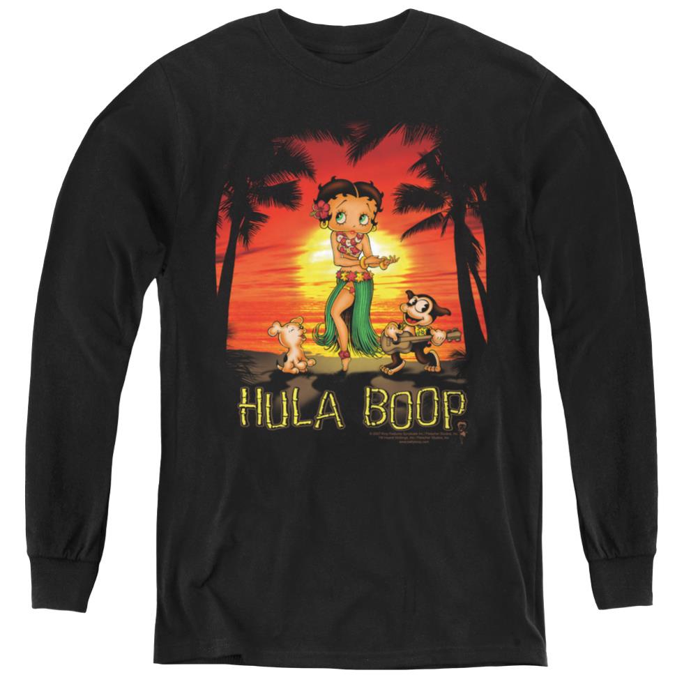 Betty Boop Hulaboop Youth Long-Sleeve T-Shirt
