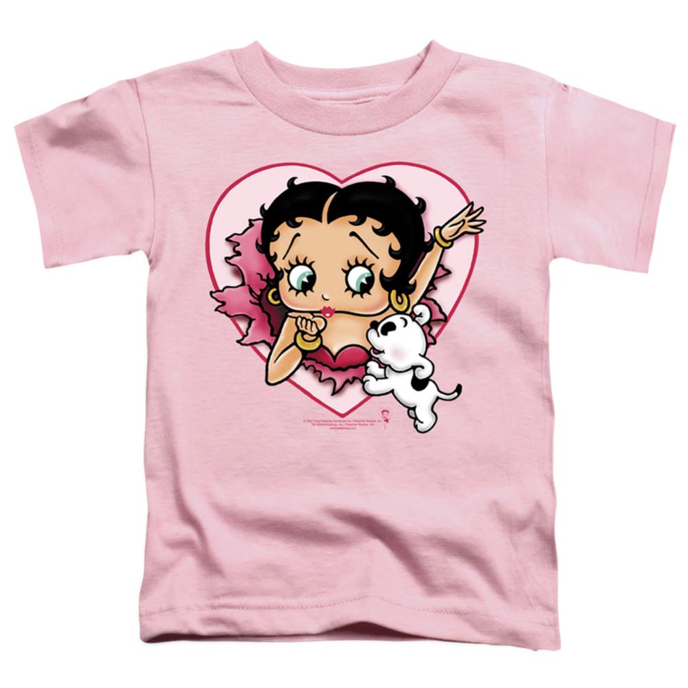 Betty Boop I Love Betty Toddler 18/1 Cotton Short-Sleeve T-Shirt