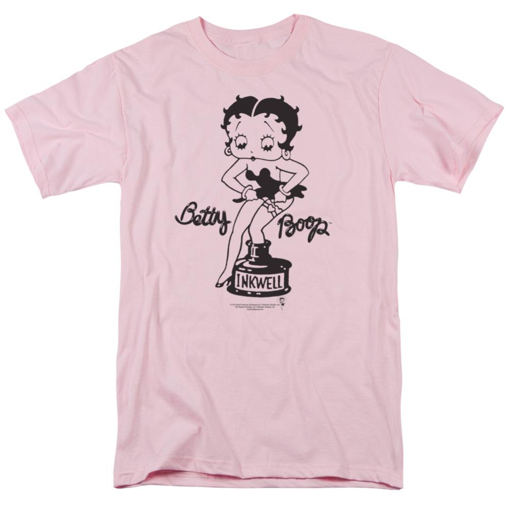 Betty Boop Inkwell Men's 18/1 Cotton Short-Sleeve T-Shirt