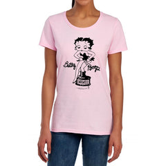 Betty Boop Inkwell Women's 18/1 Cotton Short-Sleeve T-Shirt