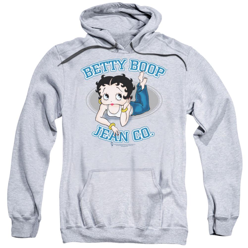 Betty Boop Jean Co Men's Pull-Over 75 25 Poly Hoodie