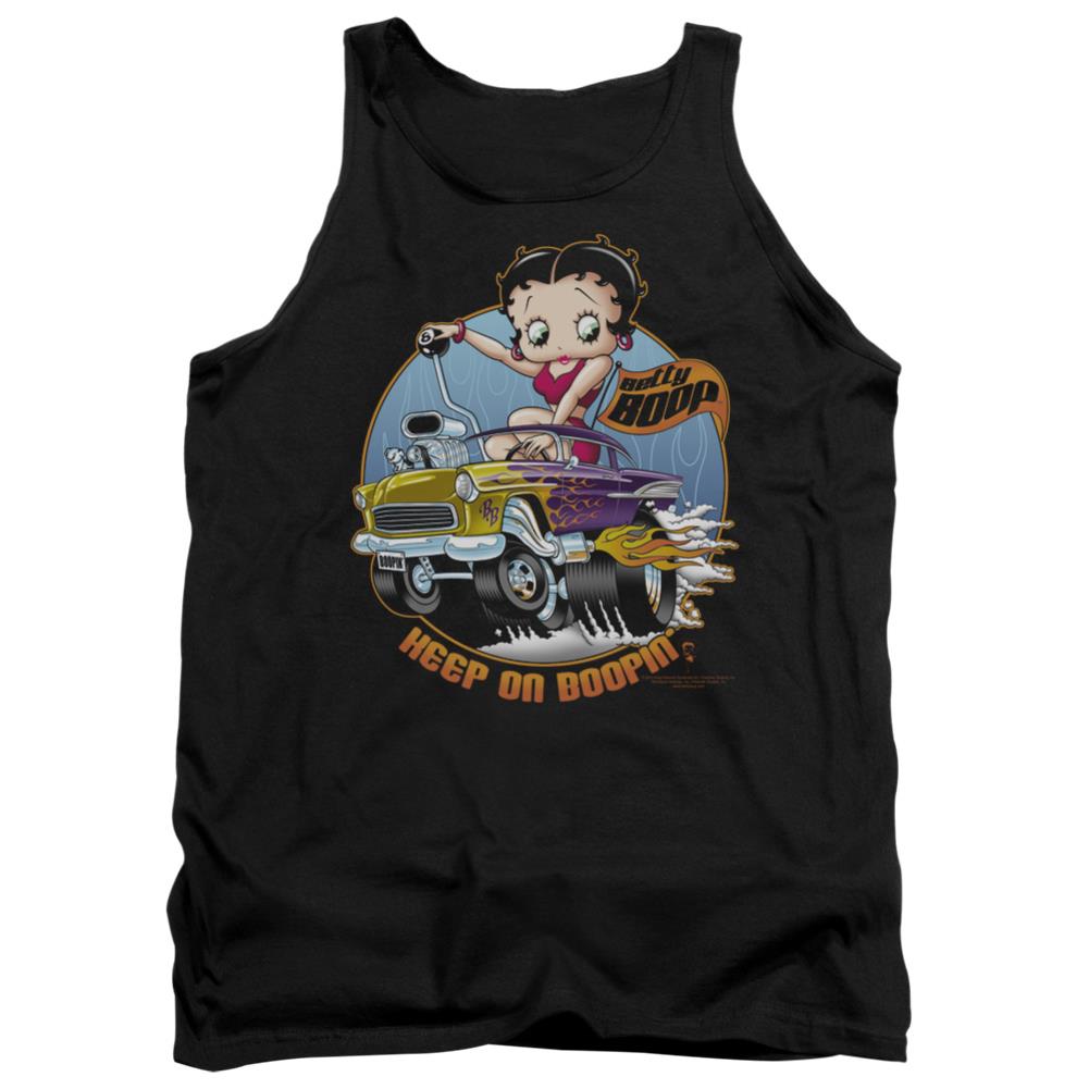 Betty Boop Keep On Boopin Men's 18/1 Cotton Tank Top