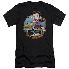 Betty Boop Keep On Boopin Men's Ultra-Soft 30/1 Cotton Slim Short-Sleeve T-Shirt
