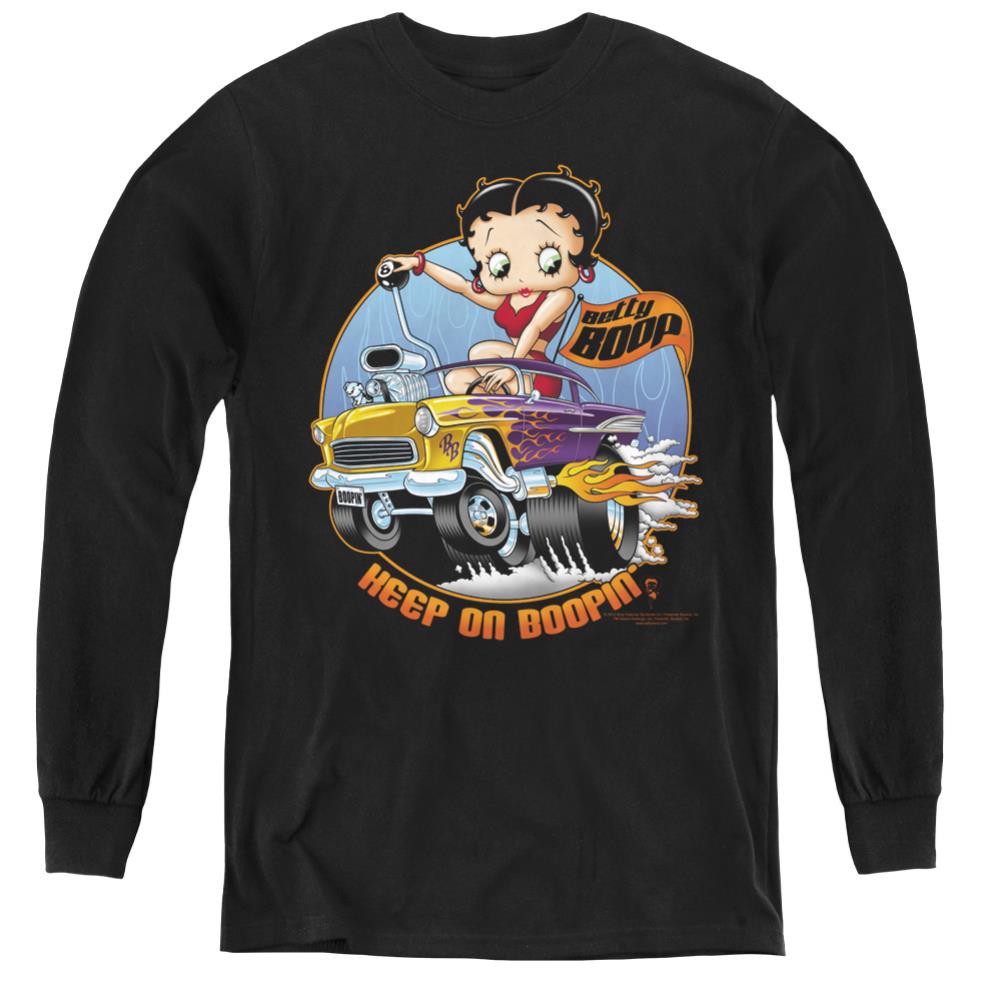 Betty Boop Keep On Boopin Youth Long-Sleeve T-Shirt