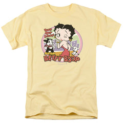 Betty Boop Kiss Men's 18/1 Cotton Short-Sleeve T-Shirt