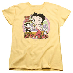 Betty Boop Kiss Women's 18/1 Cotton Short-Sleeve T-Shirt