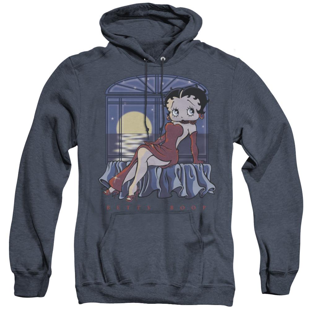Betty Boop Moonlight Men's Pull-Over Hoodie