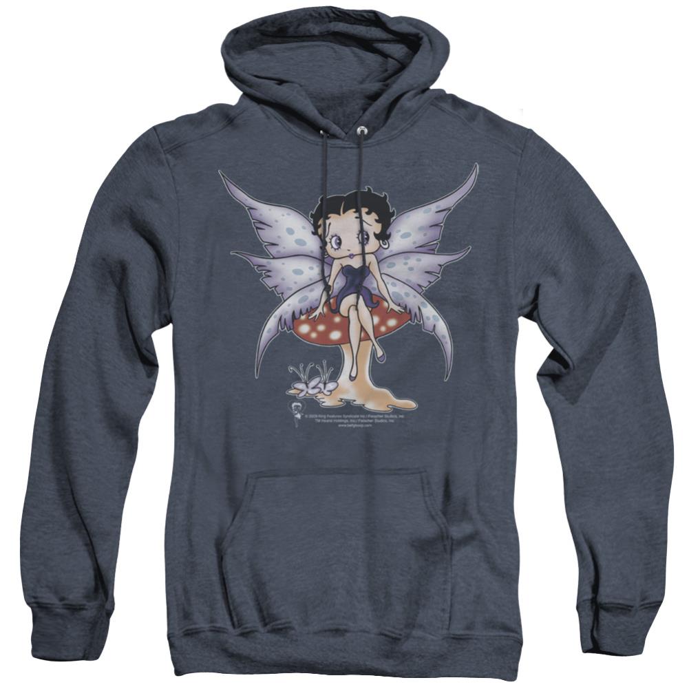 Betty Boop Mushroom Fairy Men's Pull-Over Hoodie