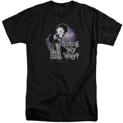 Betty Boop My Way Men's 18/1 Tall Cotton Short-Sleeve T-Shirt