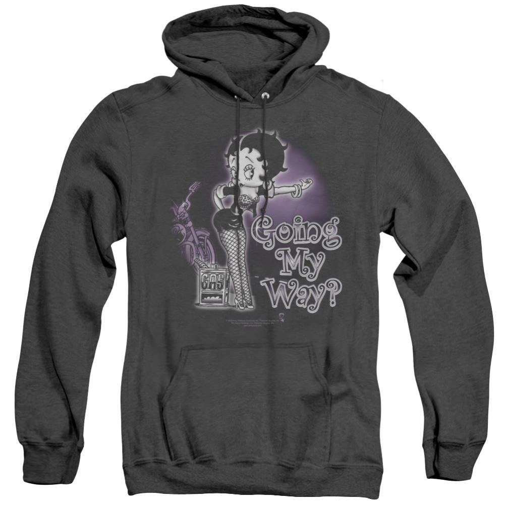 Betty Boop My Way Men's Pull-Over Hoodie