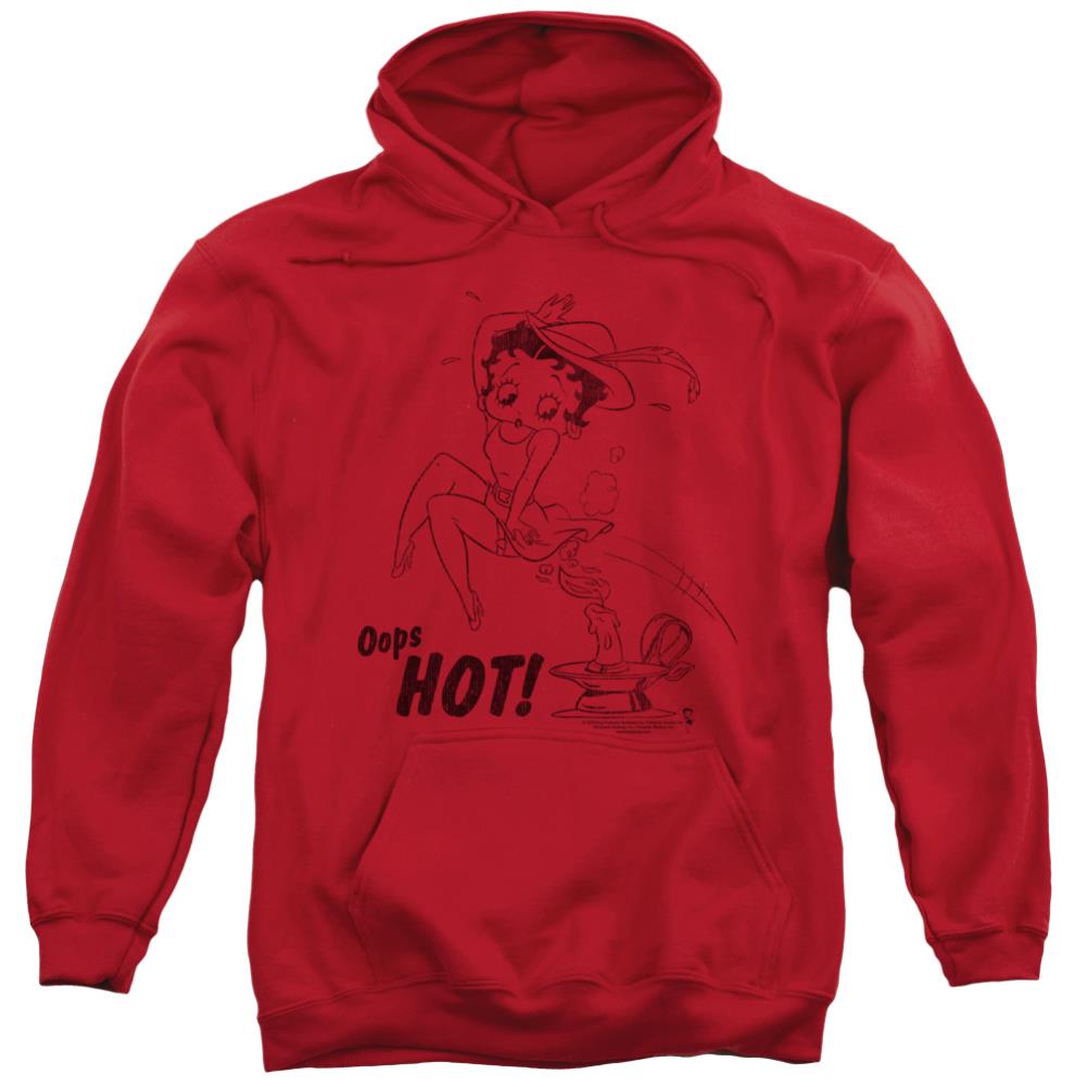 Betty Boop Nimble Betty Men's Pull-Over 75 25 Poly Hoodie