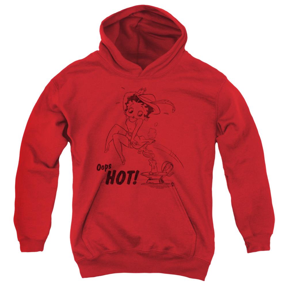 Betty Boop Nimble Betty Youth Cotton Poly Pull-Over Hoodie