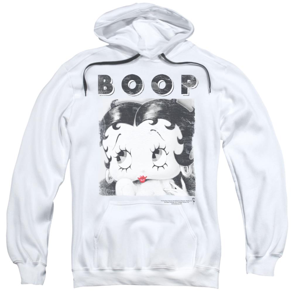 Betty Boop Not Fade Away Men's Pull-Over 75 25 Poly Hoodie