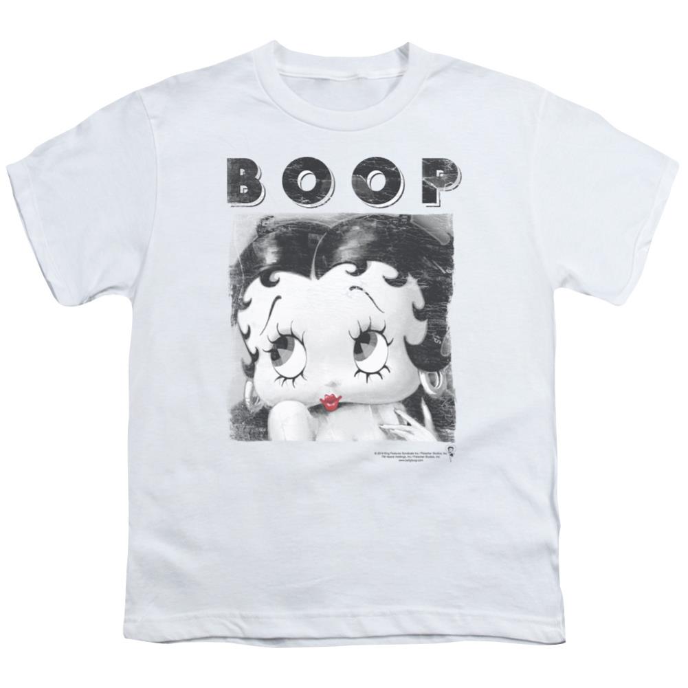 Betty Boop Not Fade Away Youth 18/1 100% Cotton Short-Sleeve T-Shirt