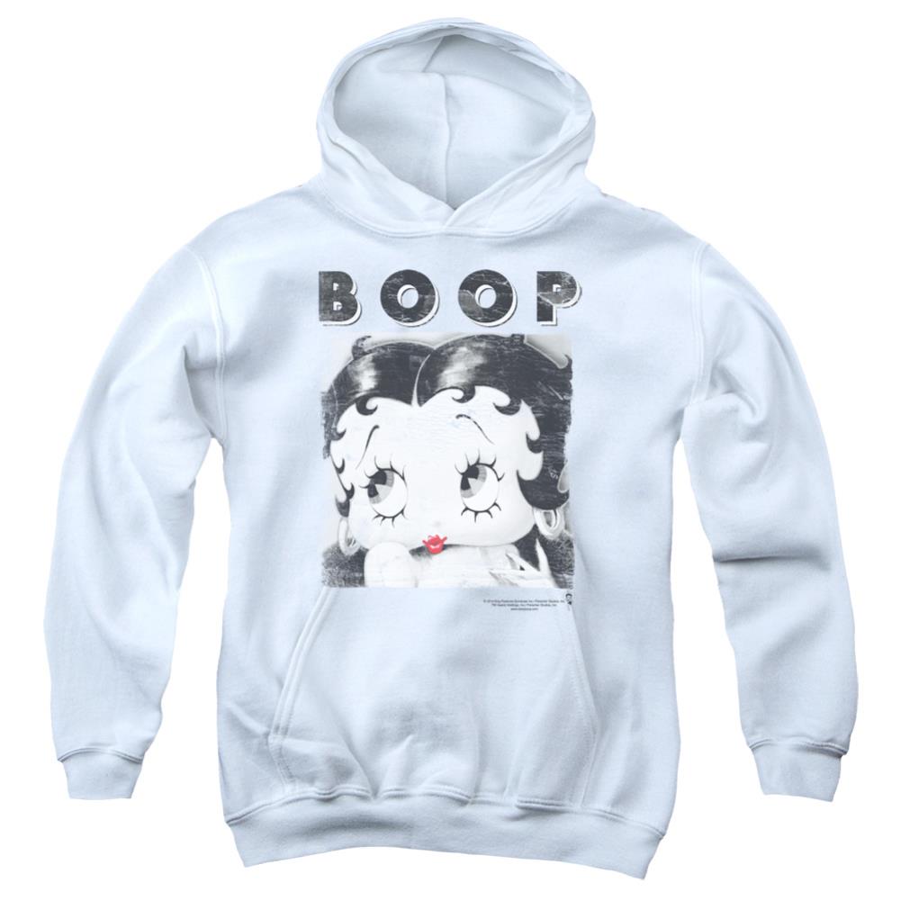 Betty Boop Not Fade Away Youth Cotton Poly Pull-Over Hoodie