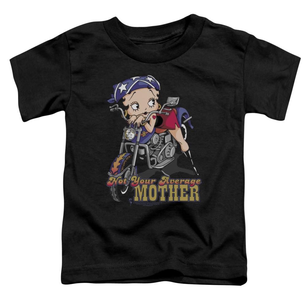 Betty Boop Not Your Average Mother Toddler 18/1 Cotton Short-Sleeve T-Shirt