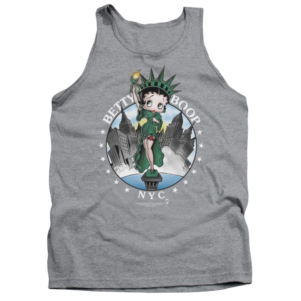 Betty Boop Nyc Men's 18/1 Cotton Tank Top