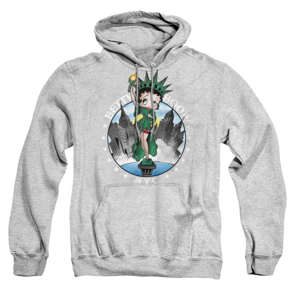 Betty Boop Nyc Men's Pull-Over 75 25 Poly Hoodie