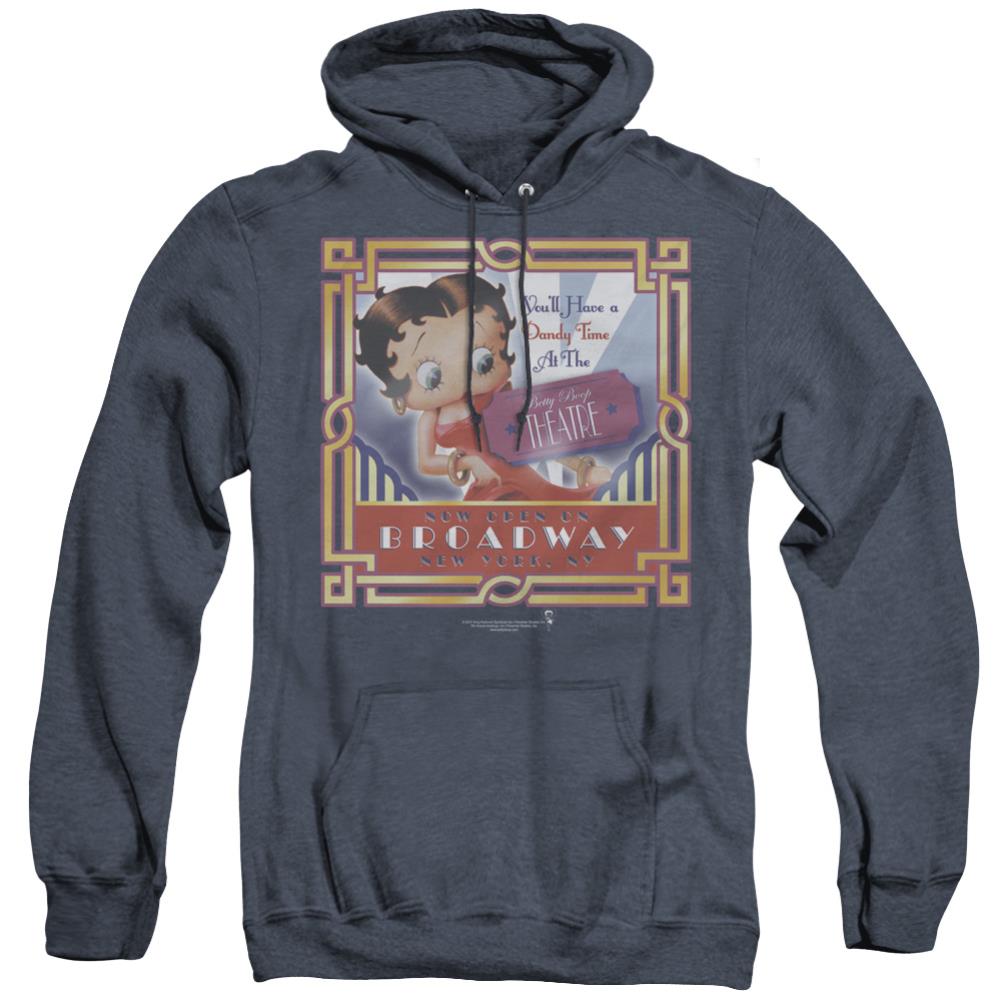 Betty Boop On Broadway Men's Pull-Over Hoodie