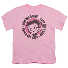 Betty Boop Oop A Doop Youth 18/1 100% Cotton Short-Sleeve T-Shirt