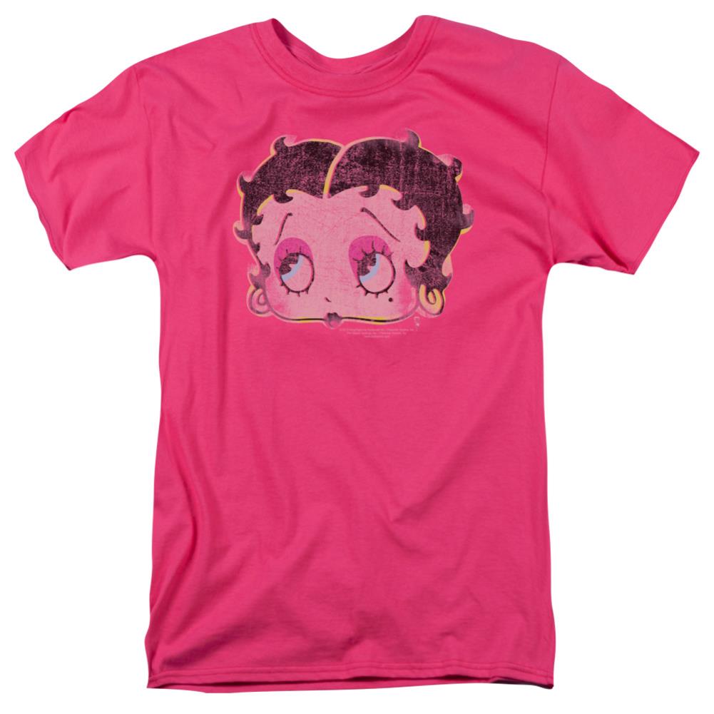 Betty Boop Pop Art Boop Men's 18/1 Cotton Short-Sleeve T-Shirt