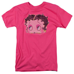 Betty Boop Pop Art Boop Men's 18/1 Cotton Short-Sleeve T-Shirt