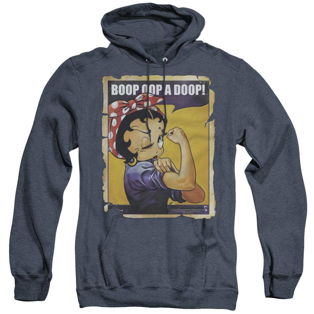 Betty Boop Power Men's Pull-Over Hoodie