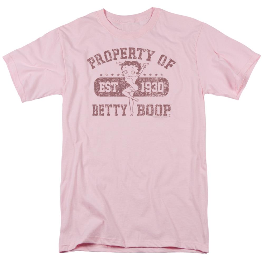 Betty Boop Property Of Boop Men's 18/1 Cotton Short-Sleeve T-Shirt