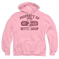 Betty Boop Property Of Boop Men's Pull-Over 75 25 Poly Hoodie