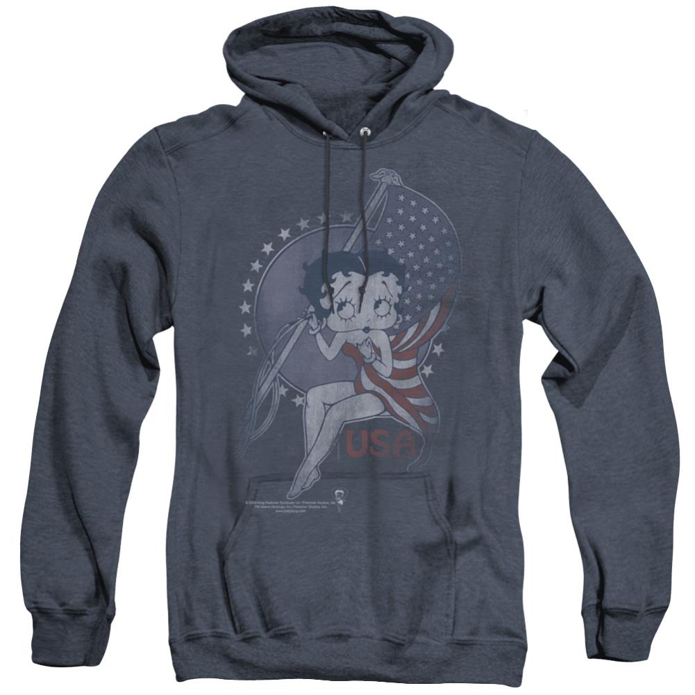 Betty Boop Proud Betty Men's Pull-Over Hoodie