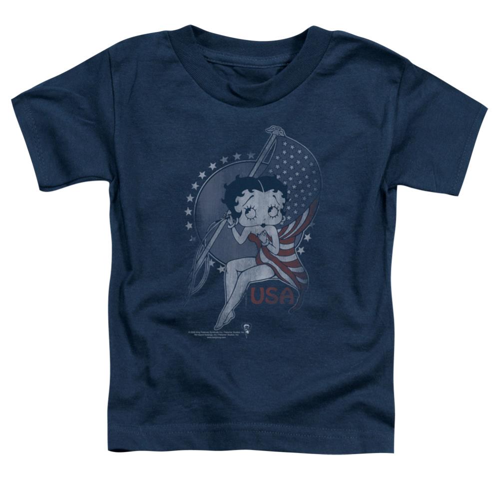 Betty Boop Proud Betty Toddler 18/1 Cotton Short-Sleeve T-Shirt