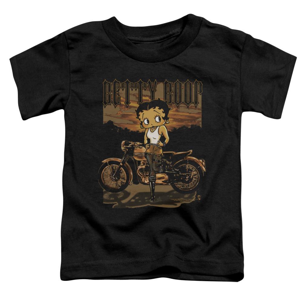Betty Boop Rebel Rider Toddler 18/1 Cotton Short-Sleeve T-Shirt