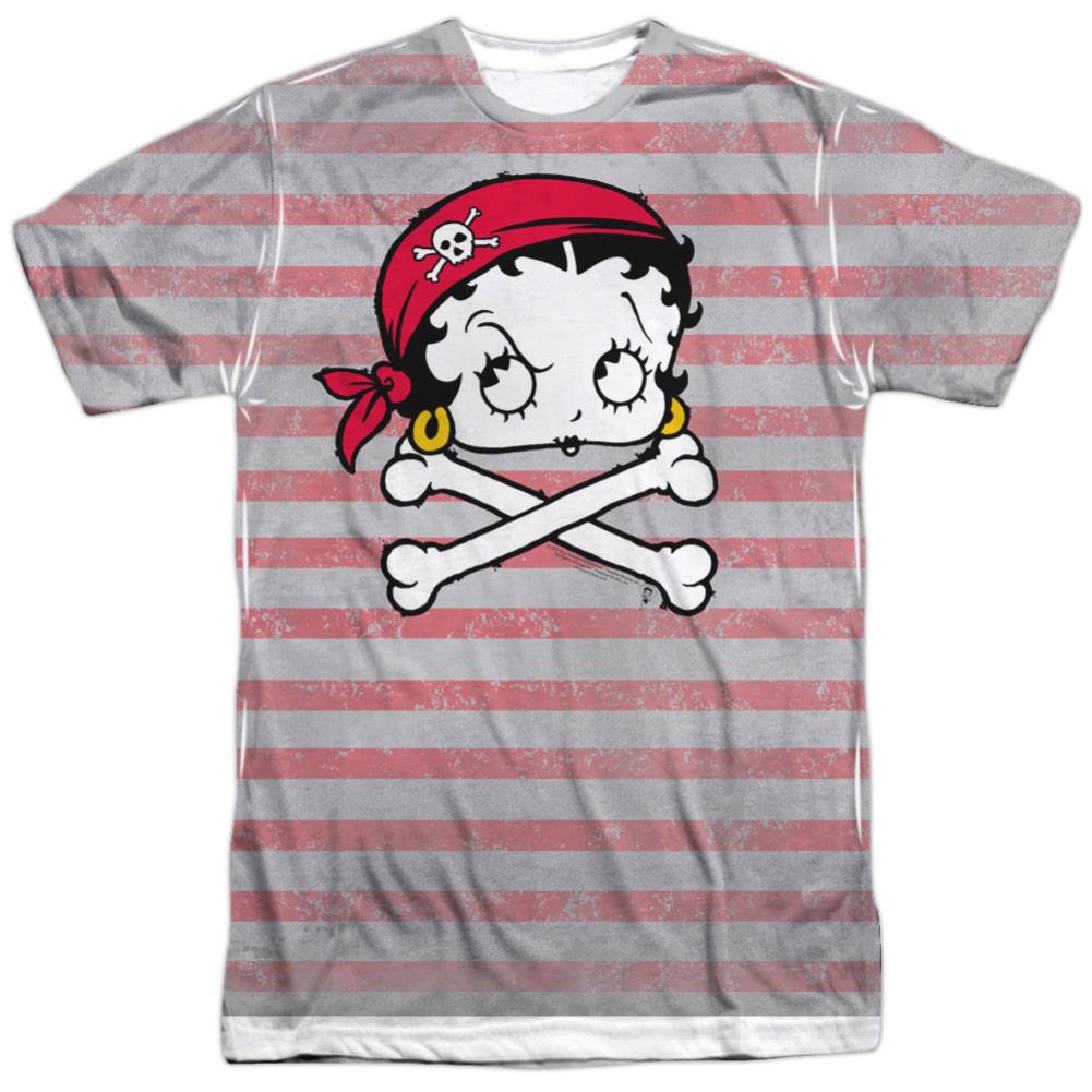 Betty Boop Rrrr Boop Men's Regular Fit Polyester Short-Sleeve T-Shirt