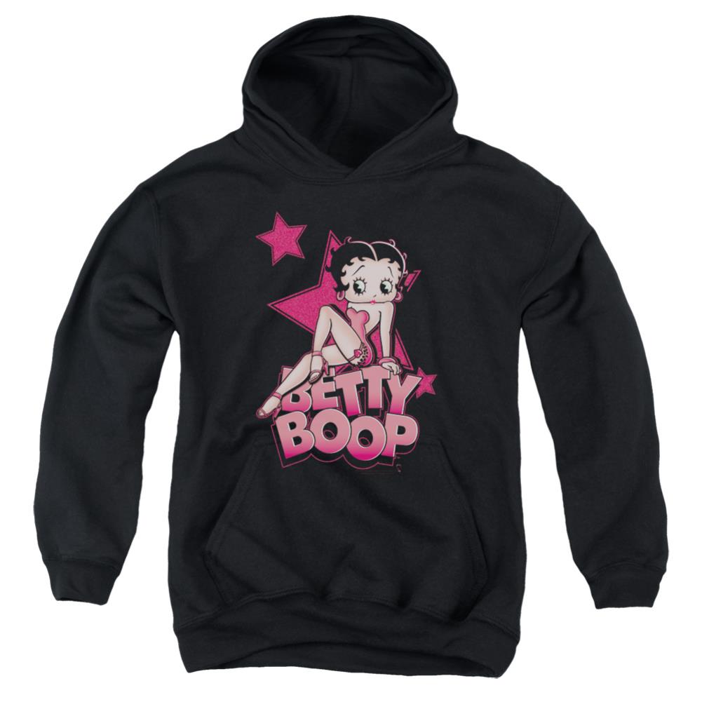 Betty Boop Sexy Star Youth Cotton Poly Pull-Over Hoodie