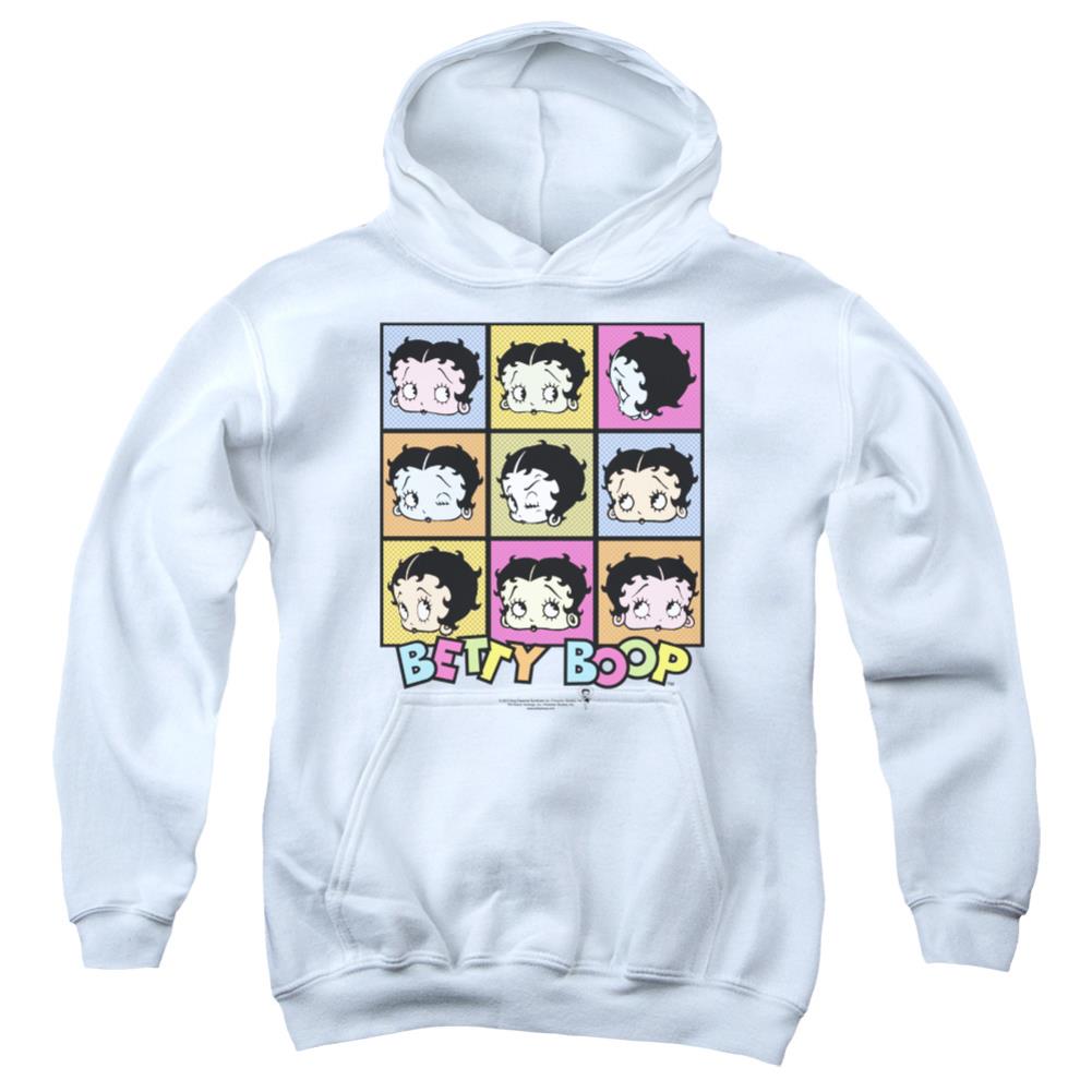 Betty Boop Shes Got The Look Youth Cotton Poly Pull-Over Hoodie