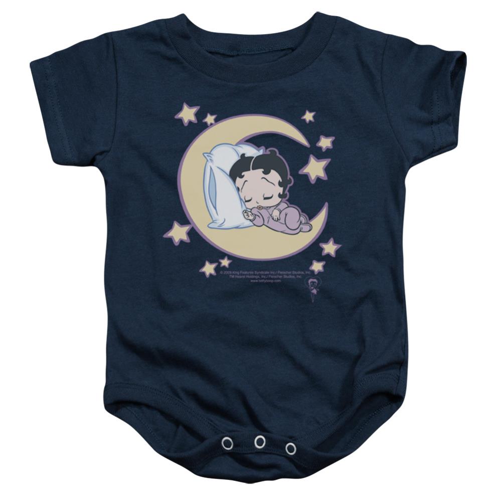 Betty Boop Sleepy Time Infant's Cotton SS Snapsuit