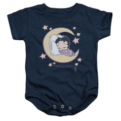 Betty Boop Sleepy Time Infant's Cotton SS Snapsuit