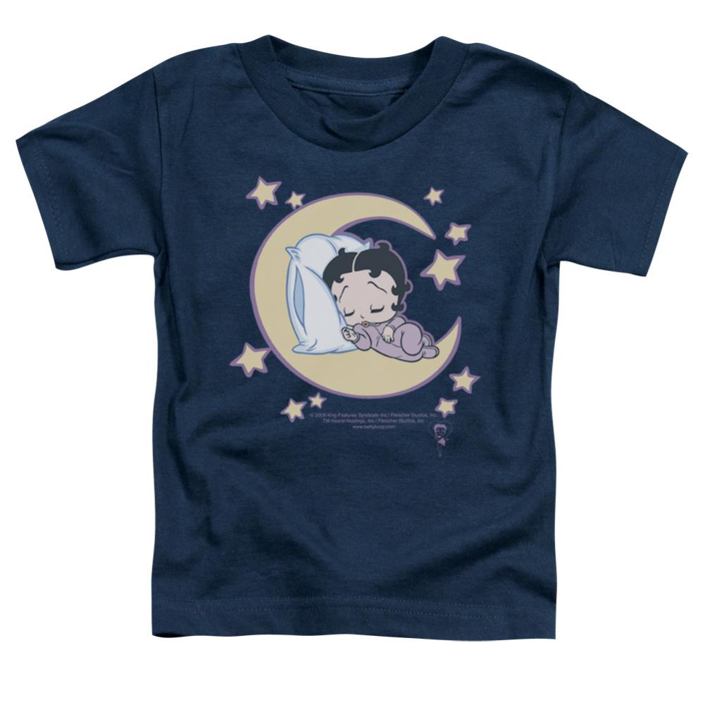 Betty Boop Sleepy Time Toddler 18/1 Cotton Short-Sleeve T-Shirt