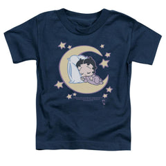 Betty Boop Sleepy Time Toddler 18/1 Cotton Short-Sleeve T-Shirt
