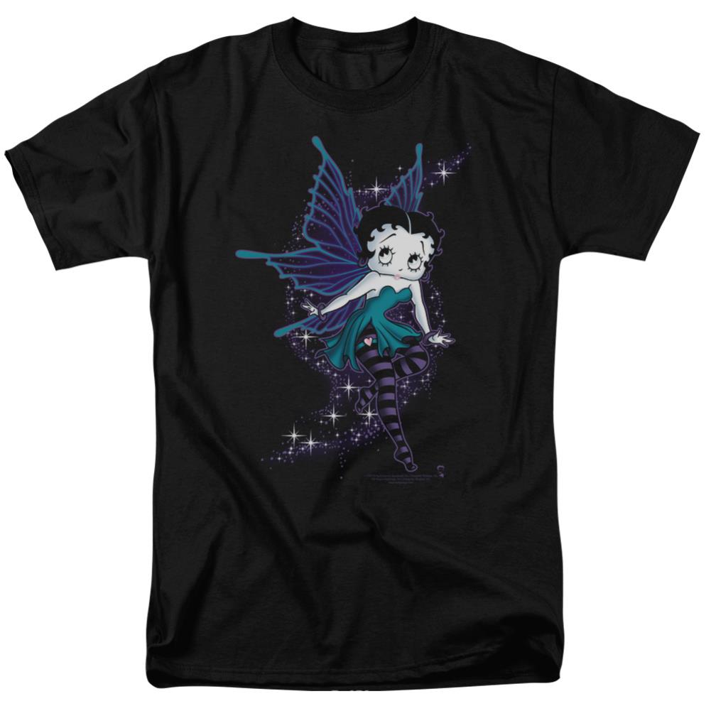 Betty Boop Sparkle Fairy Men's 18/1 Cotton Short-Sleeve T-Shirt