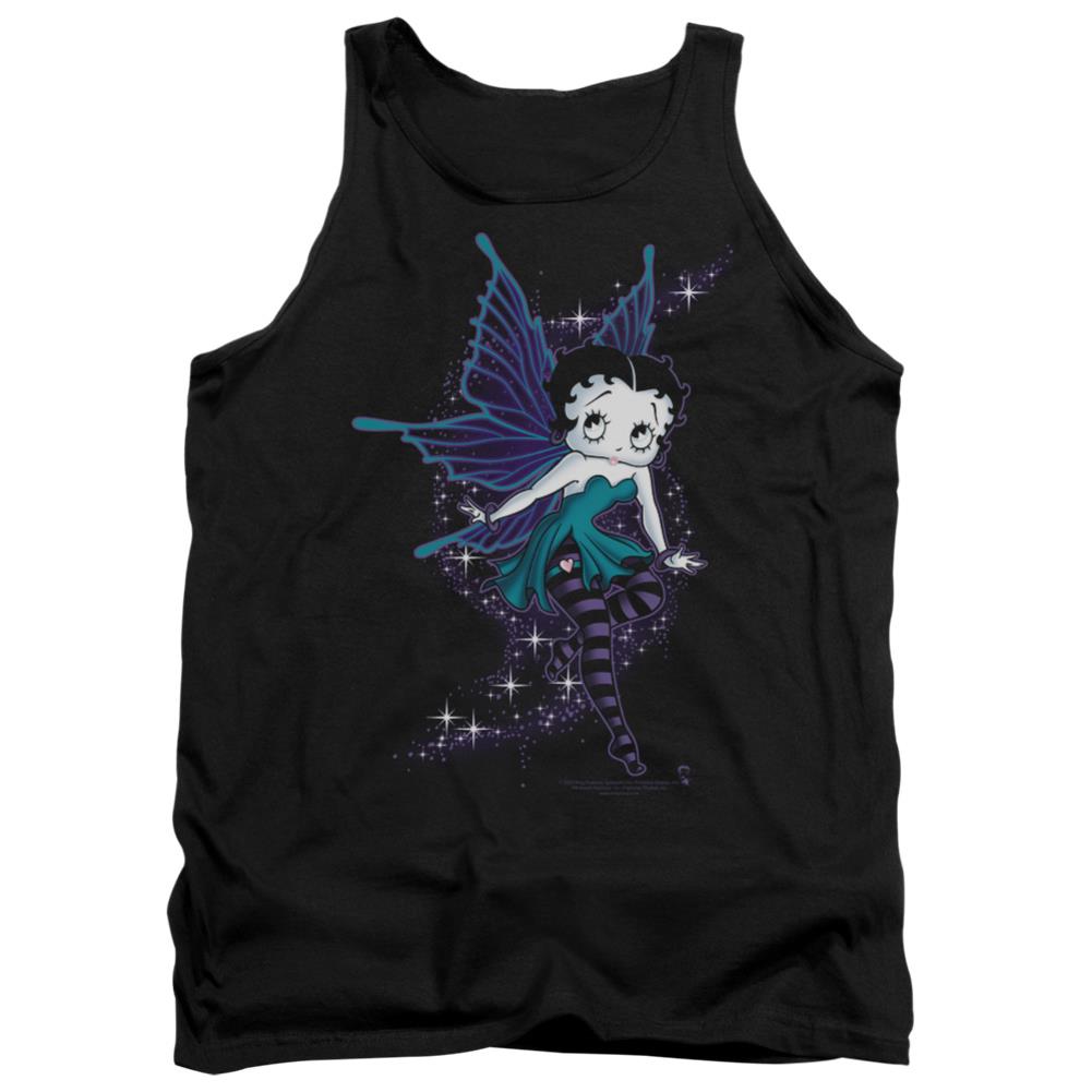 Betty Boop Sparkle Fairy Men's 18/1 Cotton Tank Top