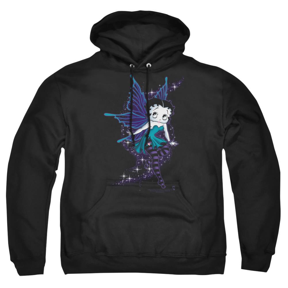 Betty Boop Sparkle Fairy Men's Pull-Over 75 25 Poly Hoodie